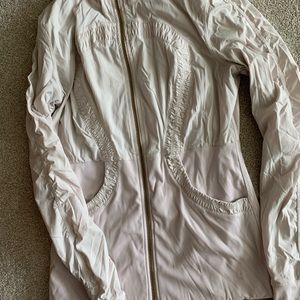 Light pink lululemon reversible jacket